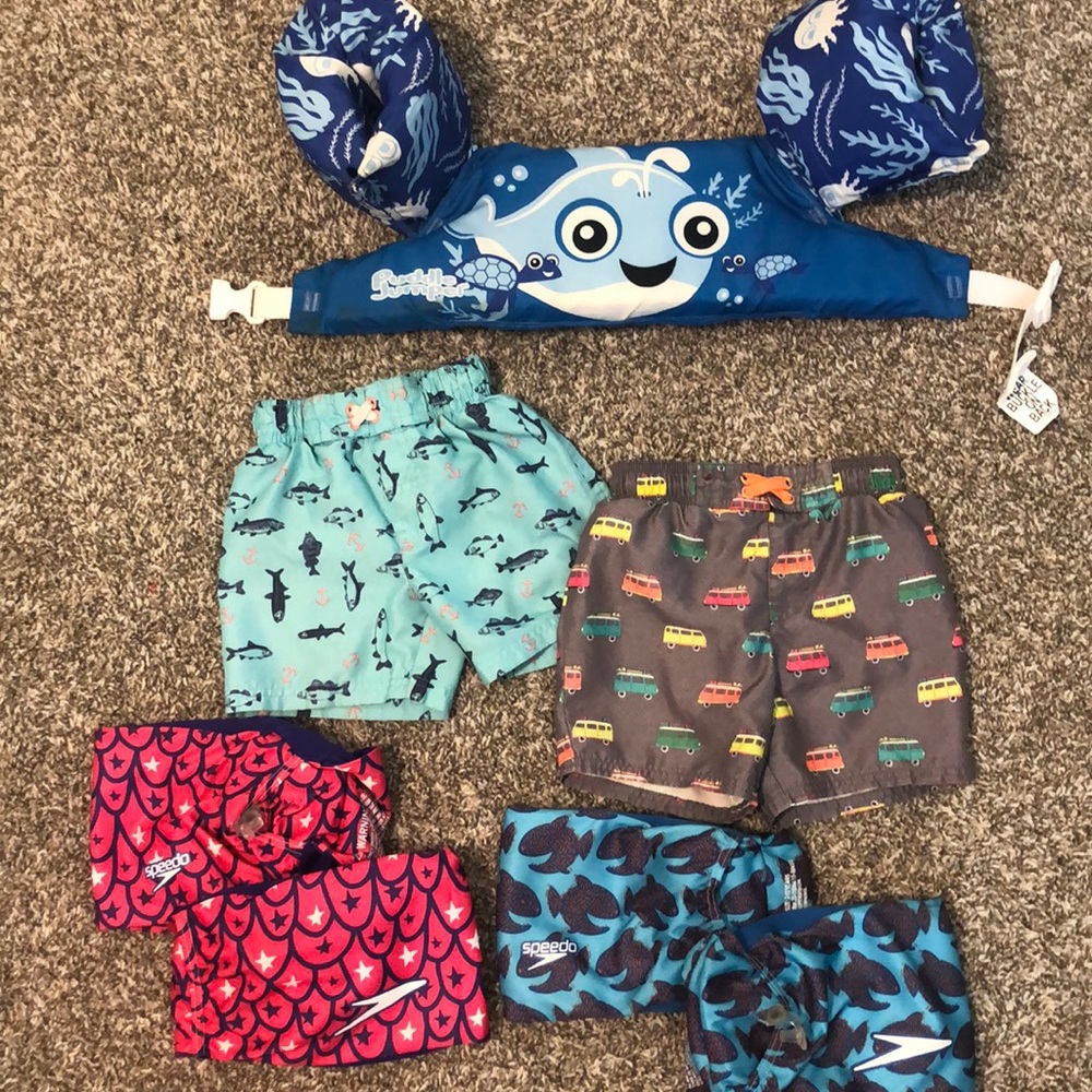Boys Swim Short & Floaties